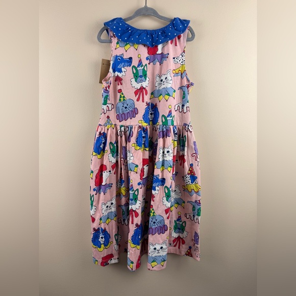 NWT Mini Boden Ruffle Neck Jersey Dress
Chalk Pink Parade Pets - Picture 6 of 6